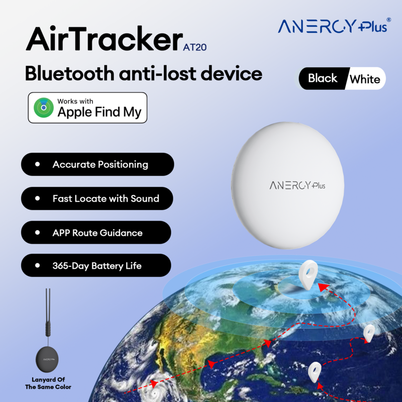 Cathay Anergy+ Tracker Tag AT20 compatible with iP product