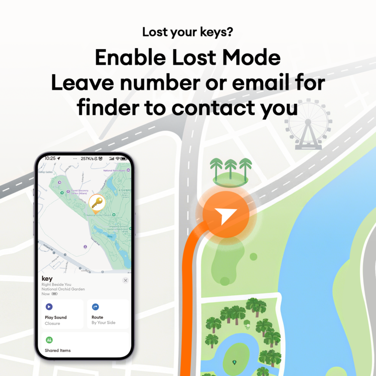 Cathay Anergy+ Tracker Tag AT20 compatible with iP product