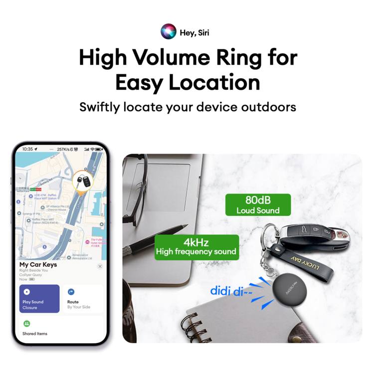 Cathay Anergy+ Tracker Tag AT20 compatible with iP product