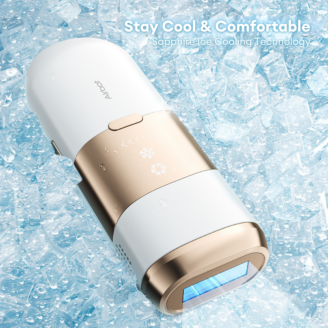 [ New Launch ] [ Pre-Order ] Airbot Aria Opal Laser Hair Removal Device IPL Ice Cooling Technology