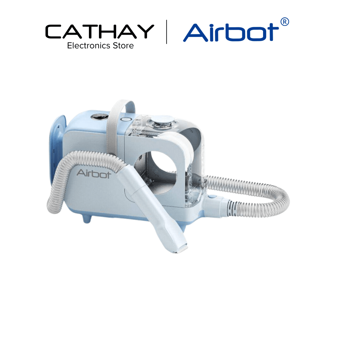 Airbot P2, Pet Grooming Vacuum Cleaner Trimmer Groomer DeShedder Clipper Portable - Cathay Electronics SG