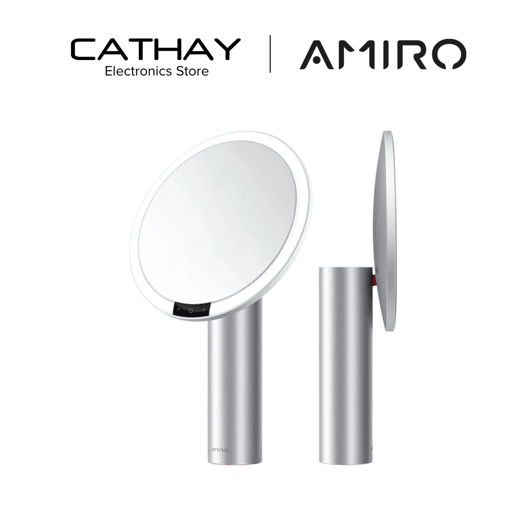 AMIRO O2 LED Vanity Mirror White - Cathay Electronics SG