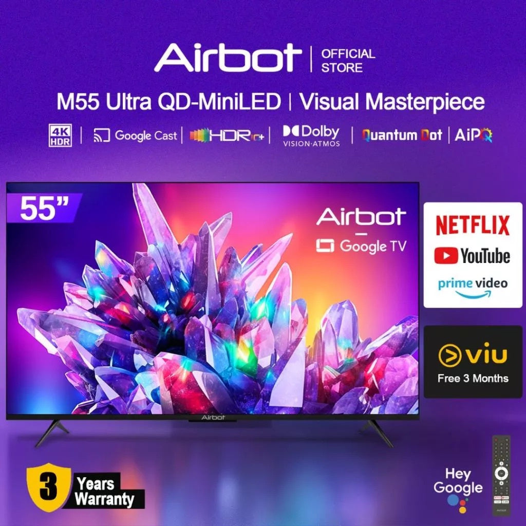 [New Launch] Airbot Mini-LED 55 / 65 inch