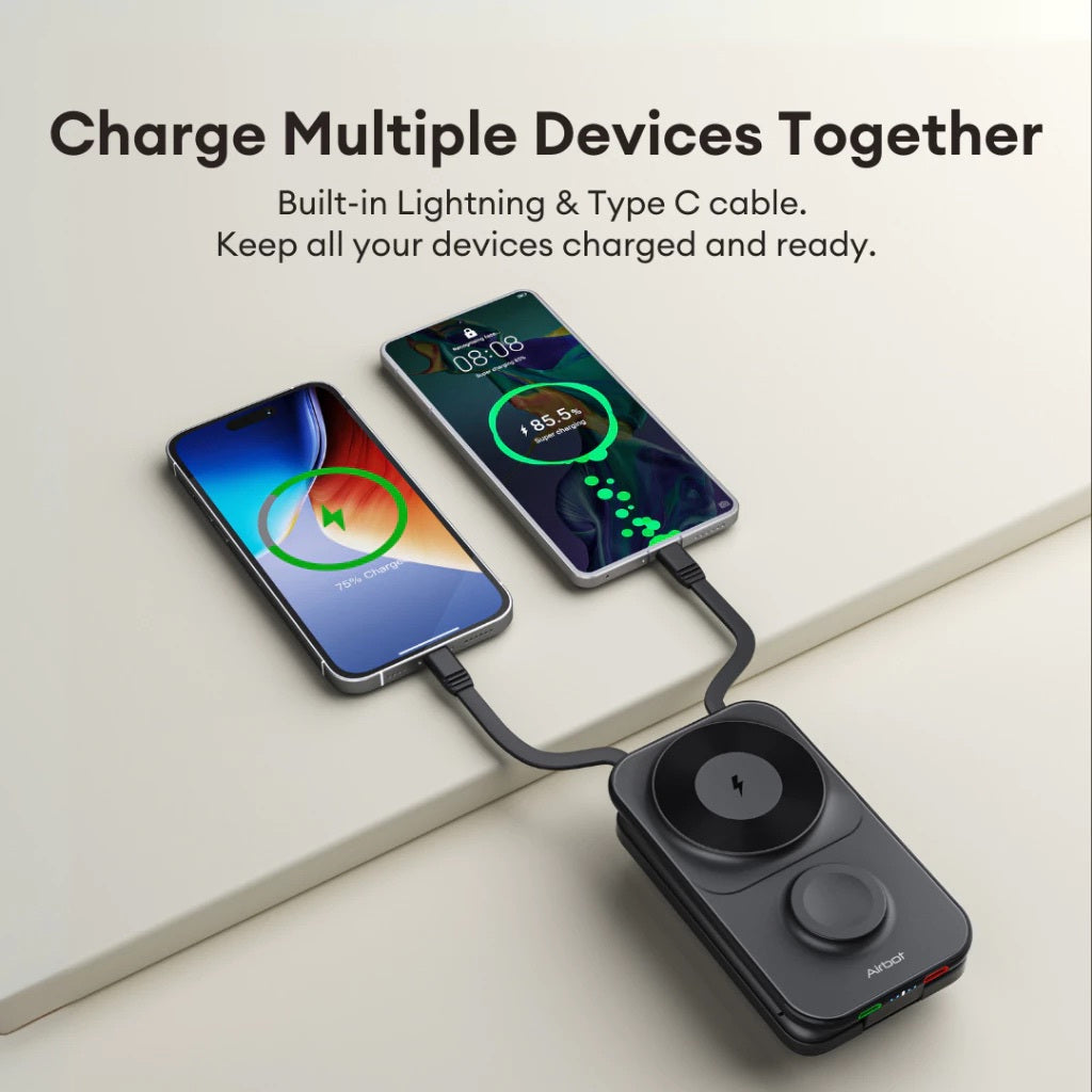 Airbot Cathay PB8000mAh Magnetic Wireless Power Bank