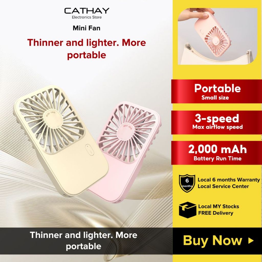 Cathay Pocket Mini Fan Portable