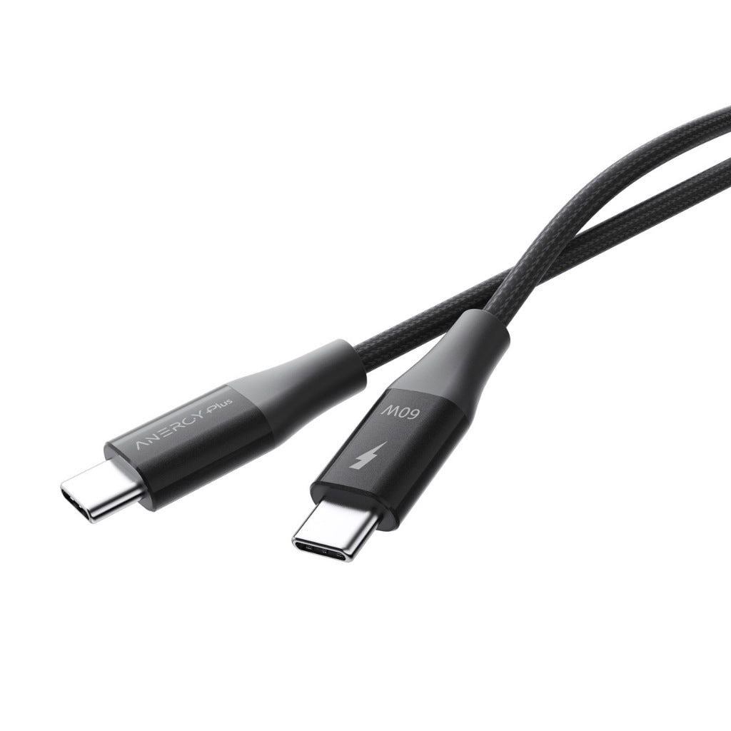 Anergy+ CTC60 Charging Cable 60W Type-C To Type-C 1m