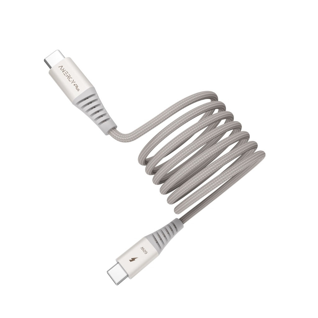 Anergy+ CTC60 Magnetic Link Charging Cable 60W Type-C to Type-C