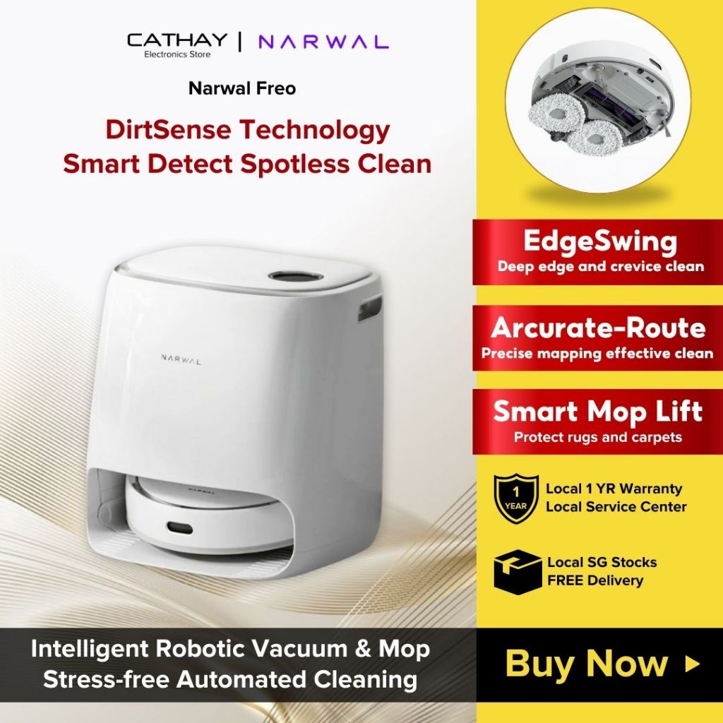 Narwal Freo Versatile Self Mop Clean Robot with DirtSense