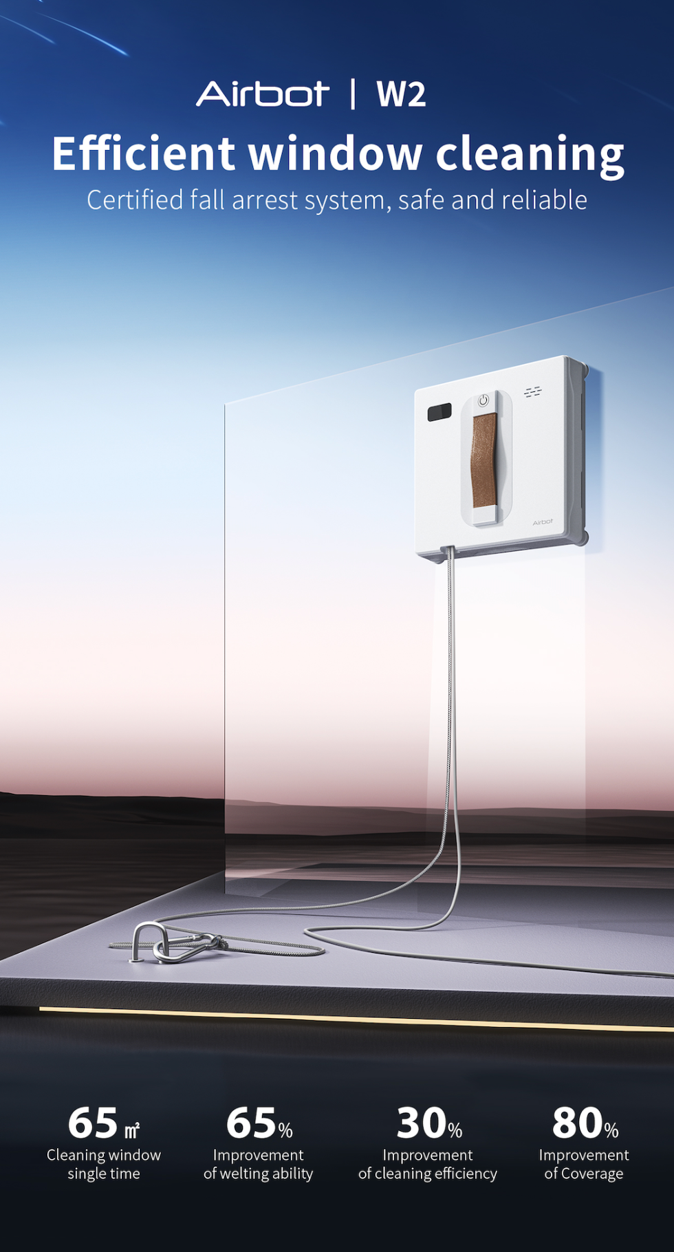 Airbot W2 Automatic Window Robot Cleaner