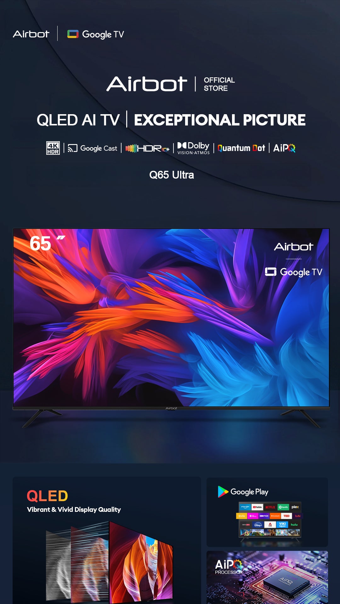 [New Launch] Airbot QLED Q65