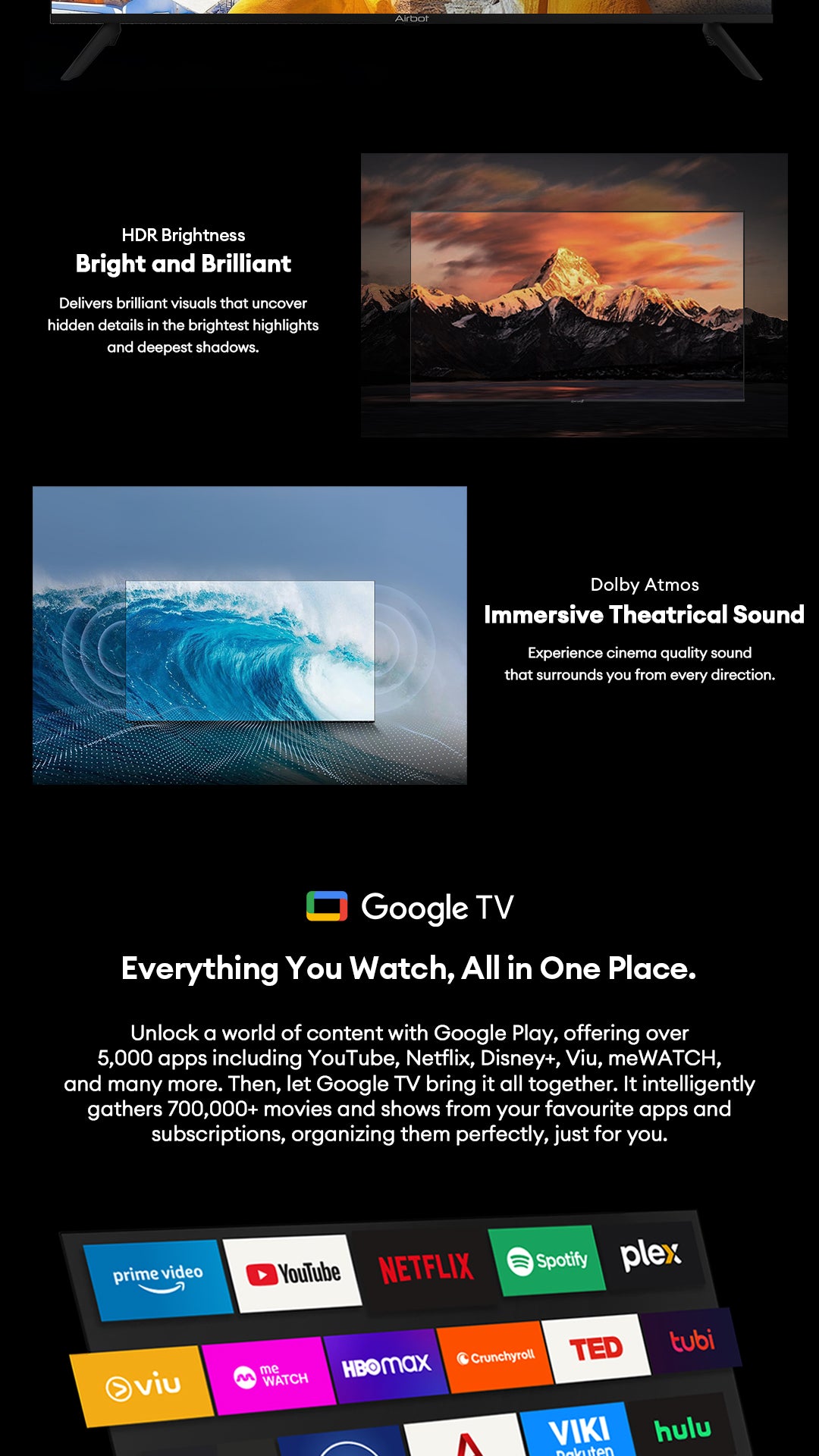 [New Launch] Airbot QLED Q55