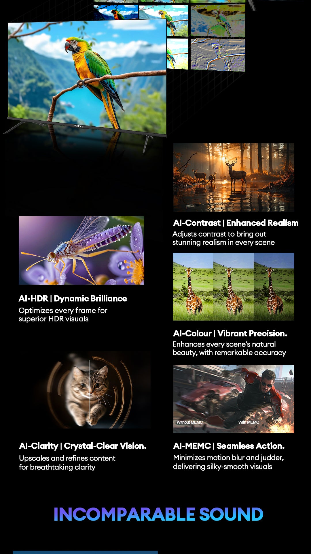 [New Launch] Airbot Mini-LED 55 / 65 inch