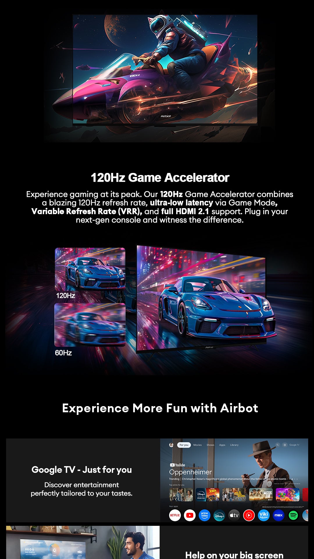 [New Launch] Airbot QLED Q65