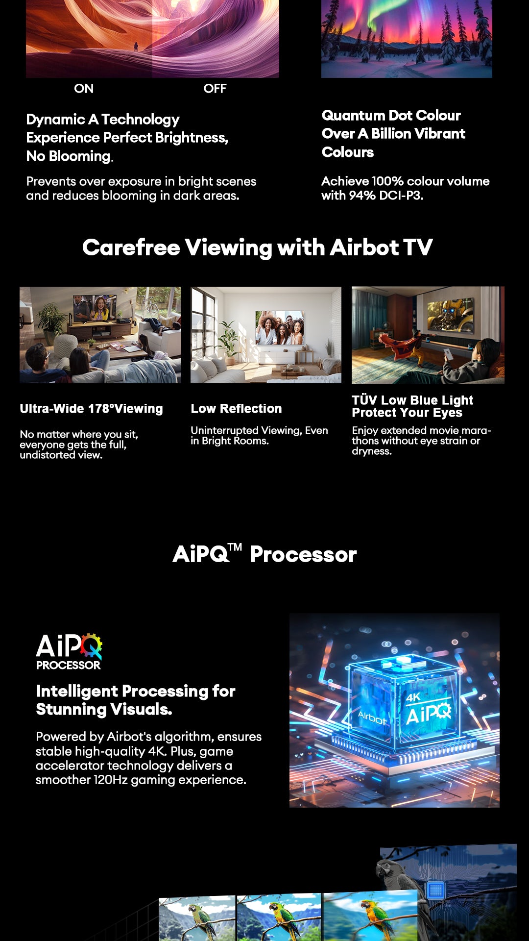 [New Launch] Airbot Mini-LED 55 / 65 inch