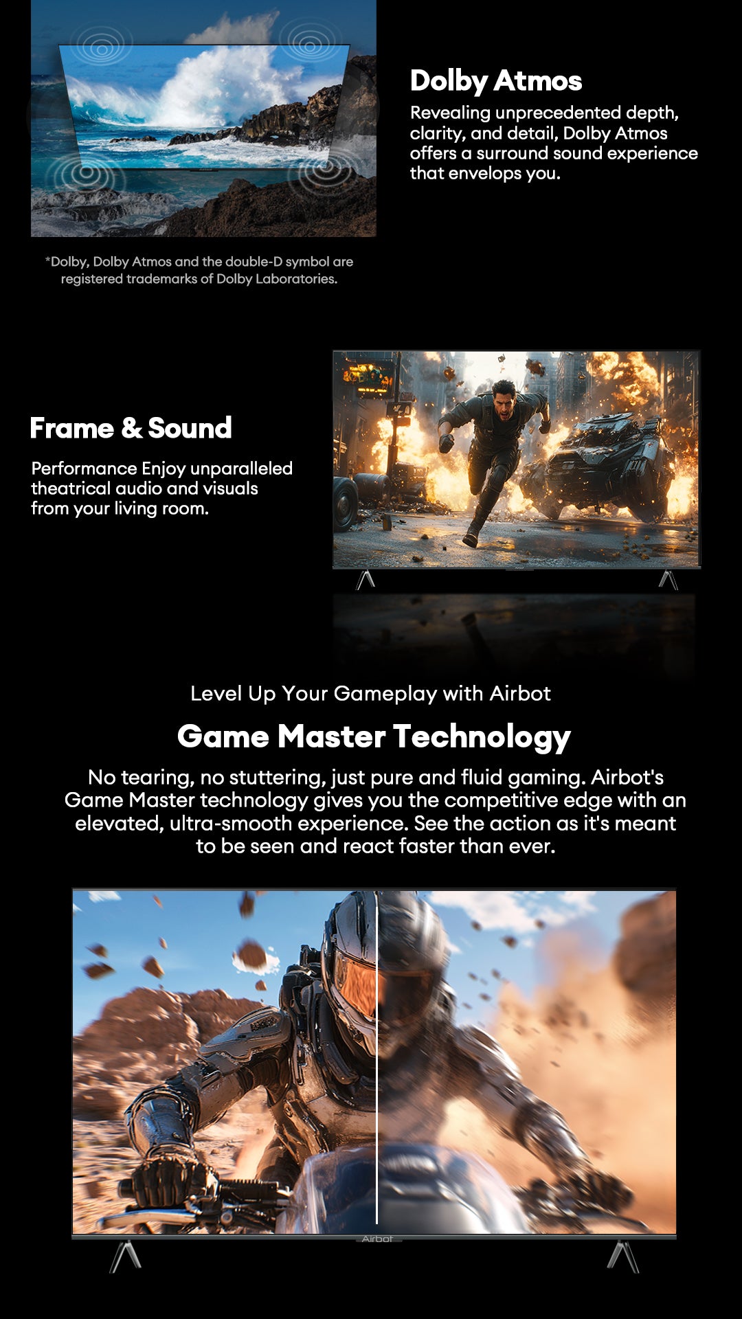 [New Launch] Airbot Mini-LED 55 / 65 inch