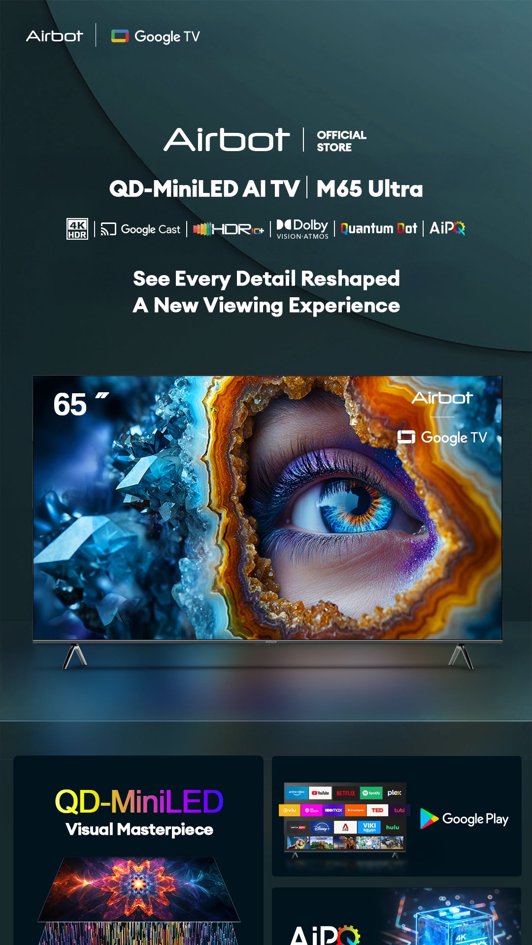 [New Launch] Airbot Mini-LED 55 / 65 inch