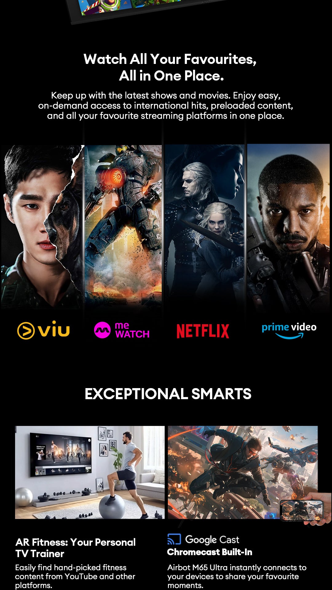 [New Launch] Airbot Mini-LED 55 / 65 inch