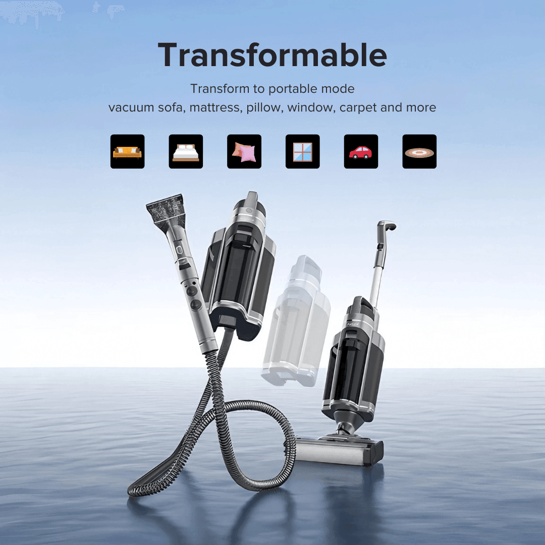 Airbot iClean OMNI X Universal Wash Vacuum - Cathay Electronics SG