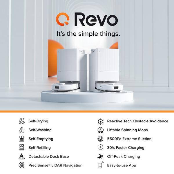 Roborock Q Revo Robot Vacuum with Multifunctional Dock - Cathay Electronics SG